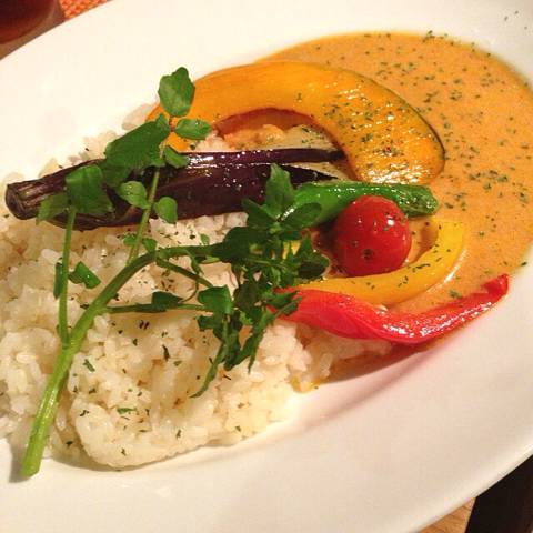 鶏と野菜のカレー