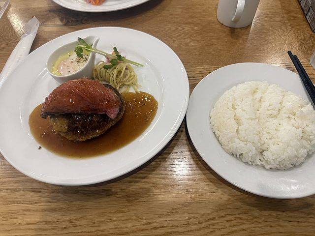 A5黒毛和牛ハンバーグセット