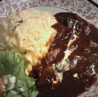 とろ～り玉子のオムハヤシ