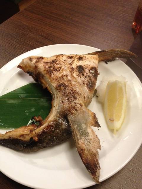 ブリカマ炭火焼