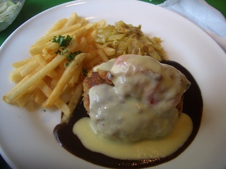 ミンチステーキまどい風