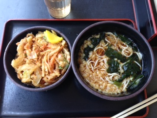 ミニ掻き揚げ丼セット