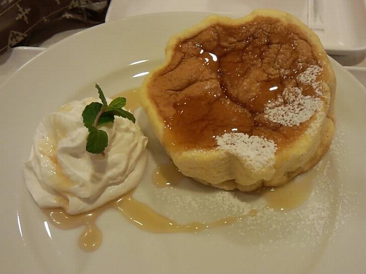 スフレパンケーキ