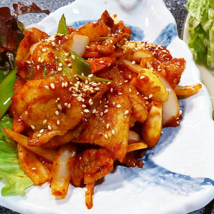 コチュジャンプルコギ