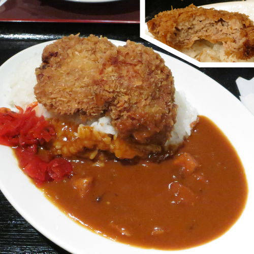 メンチカツカレー