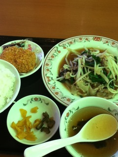 豚肉ともやし炒め