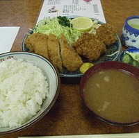 イカ・カキミックス定食