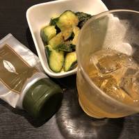 やみつき胡瓜ソーダ割り