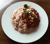 牛肉のスパイシーキーマカレー