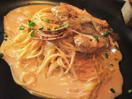 カニのクリームパスタ