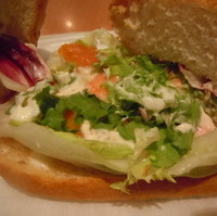 ミラノサンドＢ（海老とスモークサーモン～タルタルソース～）