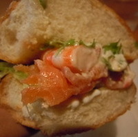 ミラノサンドＢ（海老とスモークサーモン～タルタルソース～）