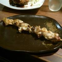 炙りイカなんこつ串