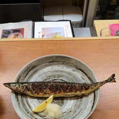 サンマの塩焼き