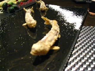 稚鮎のフリット
