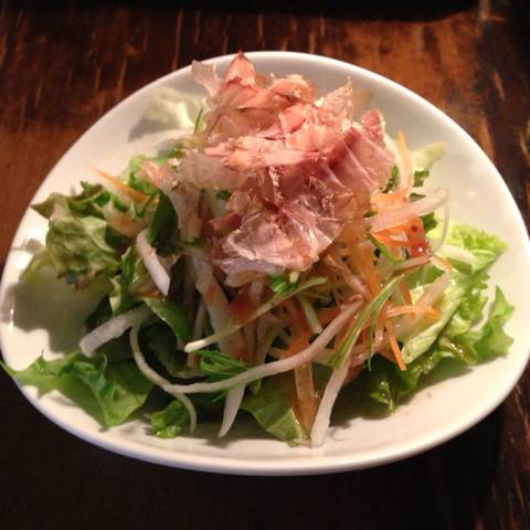 ランチセットのサラダ