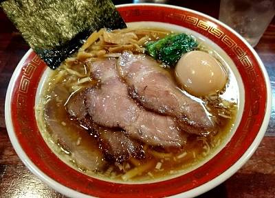 特しょうゆ平打ち麺