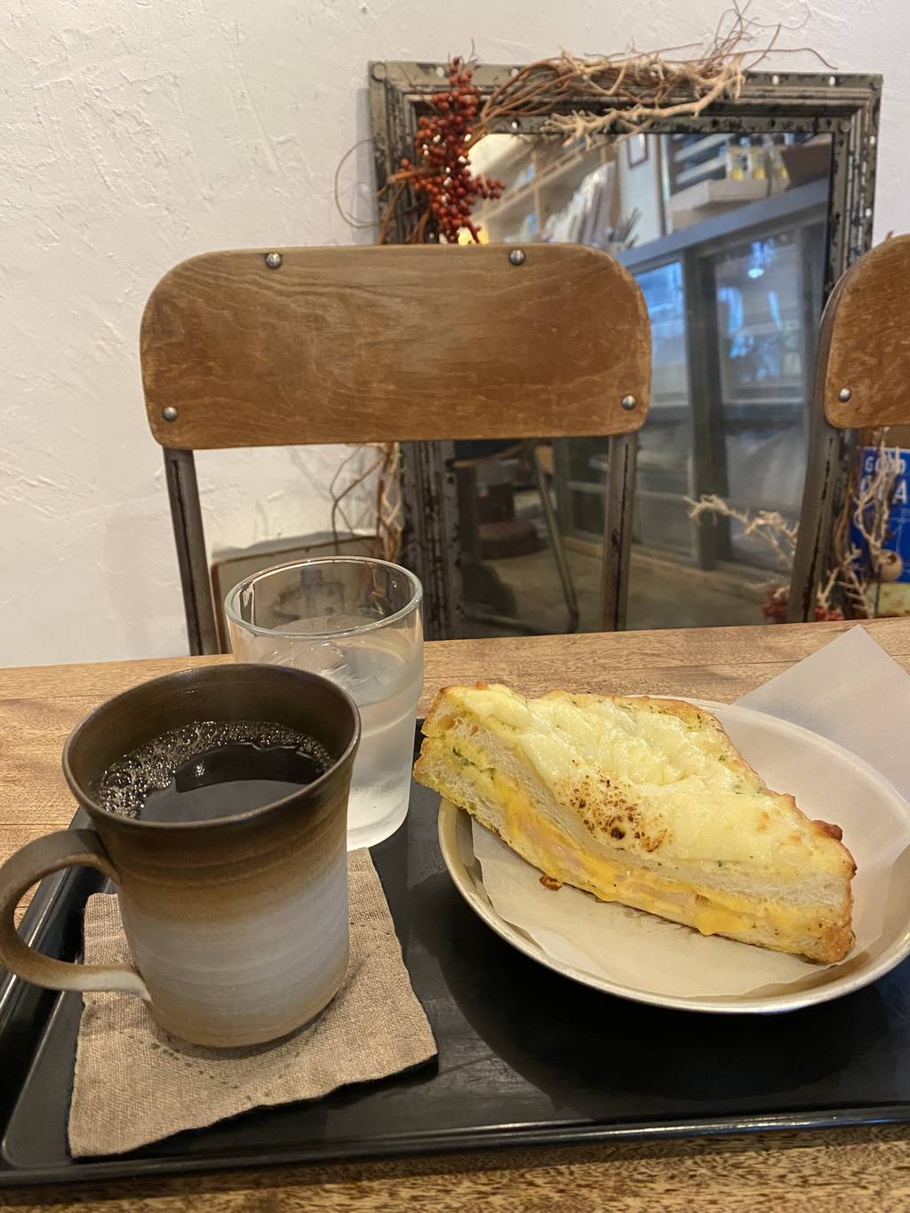 クロックムッシュ（コーヒーセット）