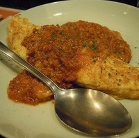 チーズミートオムレツ