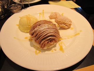 モンブランとクッキー