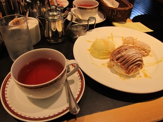 モンブランとクッキー