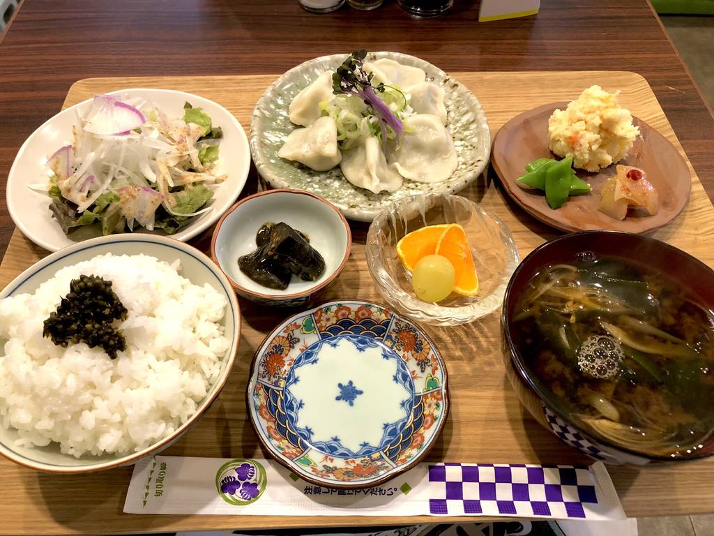 水餃子定食