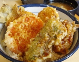 秋の国産野菜天丼