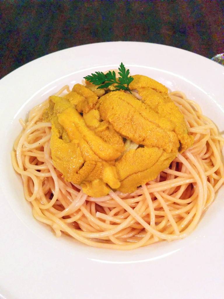 まるごとうにのせパスタ