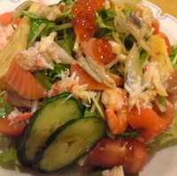 お刺身サラダ