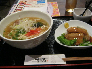 ソーキそば＆ミニラフテー丼