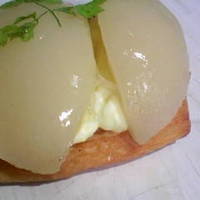 桃のデニッシュ