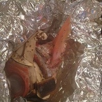松茸と金目鯛の蒸し