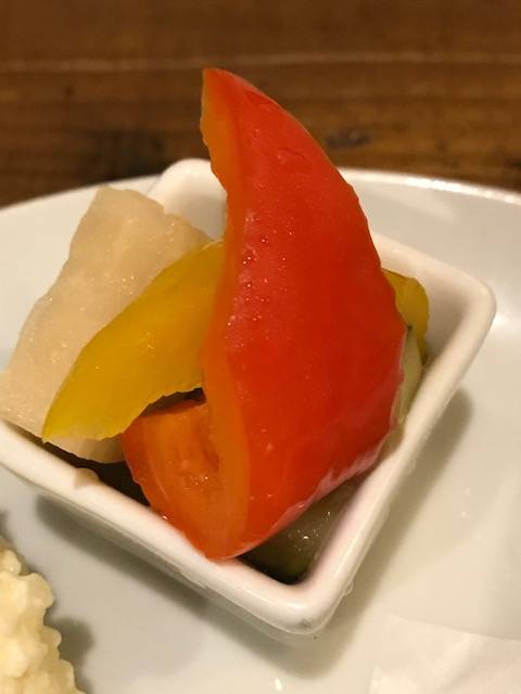 季節野菜のピクルス