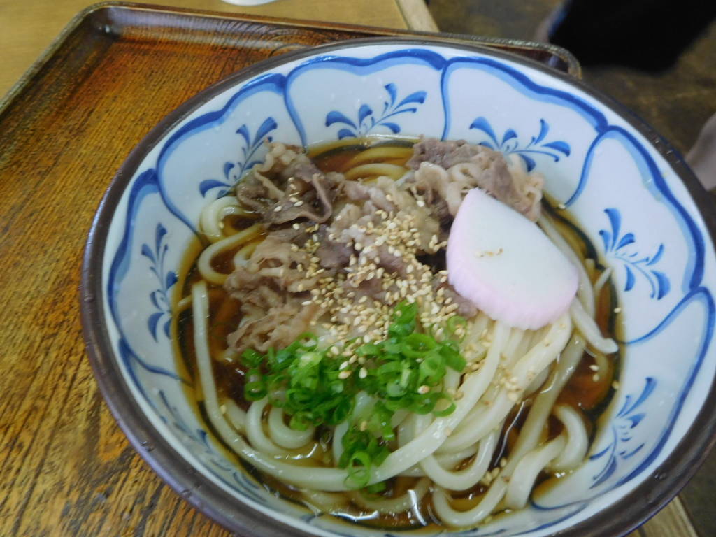 肉ぶっかけうどん