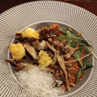 １０／２４　ランチセット　マイタケのリゾ…