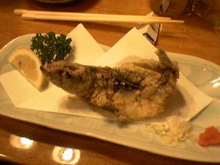 いわしの唐揚げ