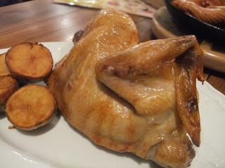 丸鶏のロースト