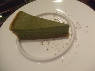 抹茶チーズケーキ