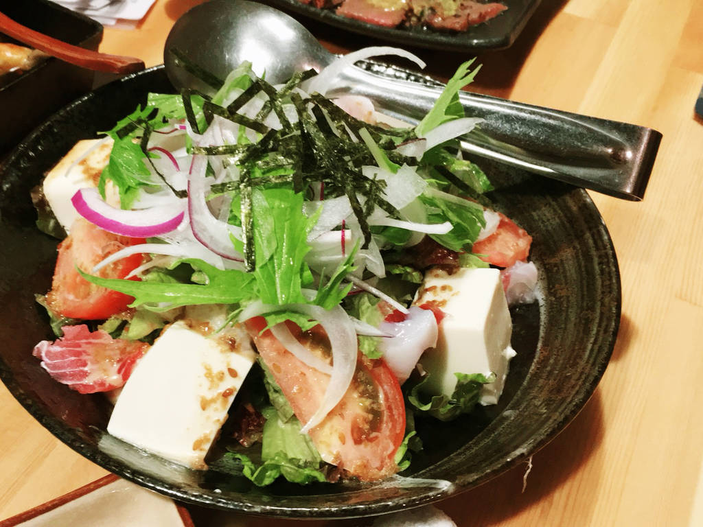 海鮮豆腐サラダ