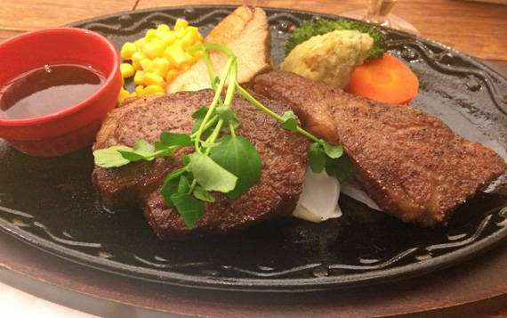 知多牛ステーキコース