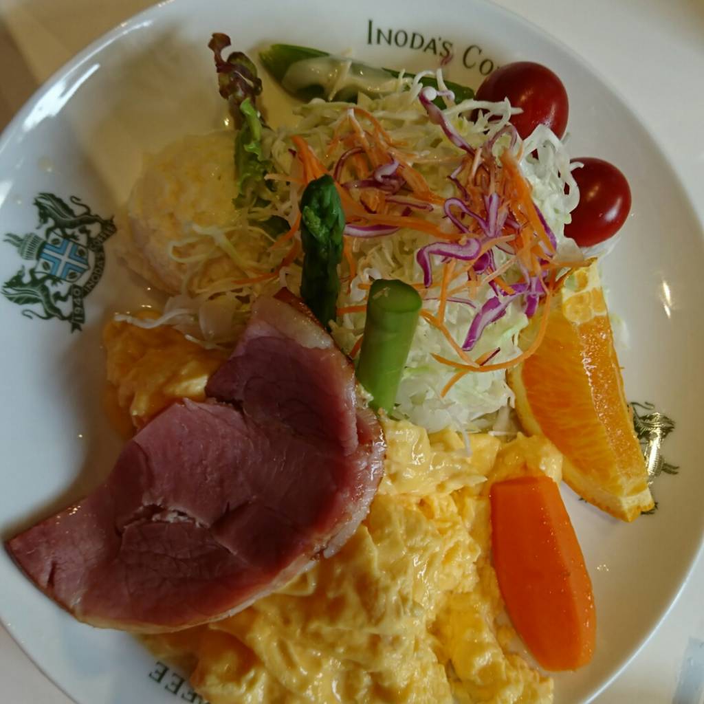 イノダコーヒ本店の、京の朝食です。