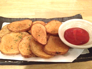 輪切りポテトフライ