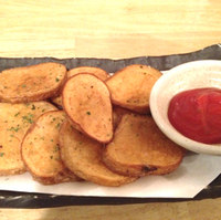 輪切りポテトフライ