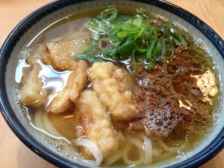 肉ごぼう天うどん