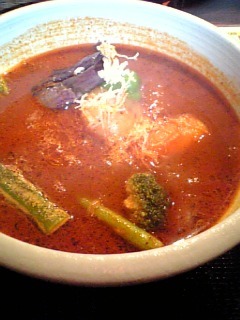 ごろごろ野菜のスープカレー