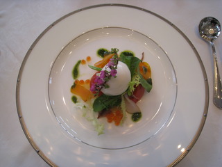 シーフードの前菜