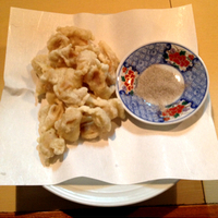 白肉の天ぷら