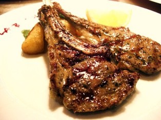 子羊の香草グリル