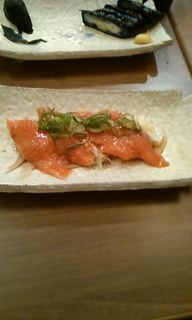 サーモンのカルパッチョ