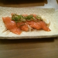 サーモンのカルパッチョ